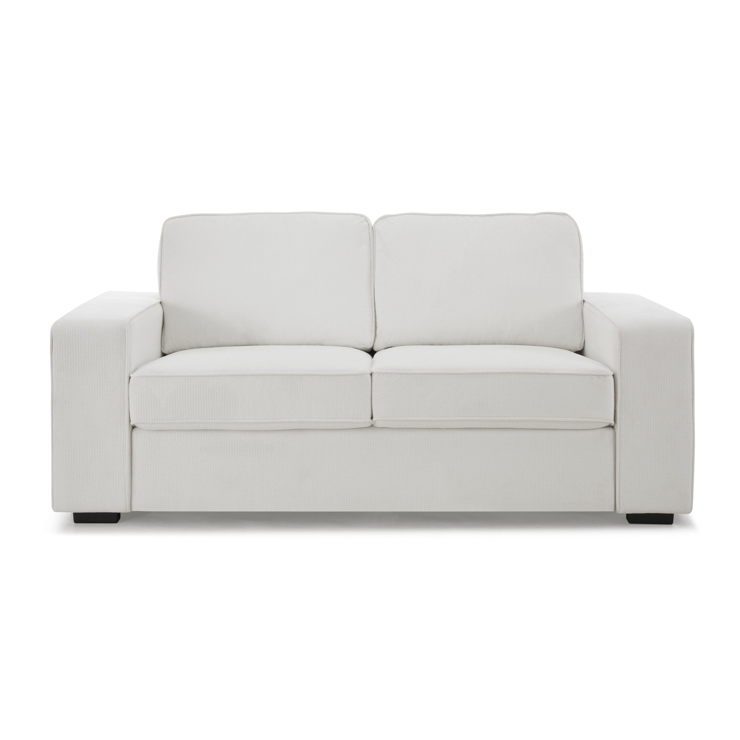 York 2 Seater Sofa, Cream Linen